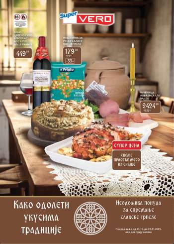 SuperVERO katalog - 23.10.2025 - 21.11.2025.