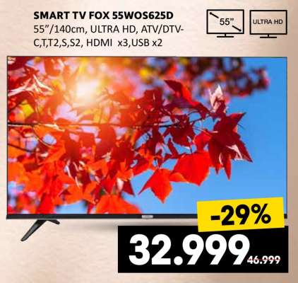 SMART TV FOX 55WOS625D