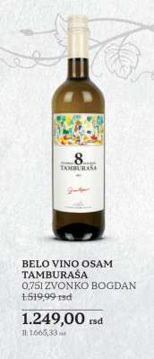 BELO VINO OSAM TAMBURAŠA