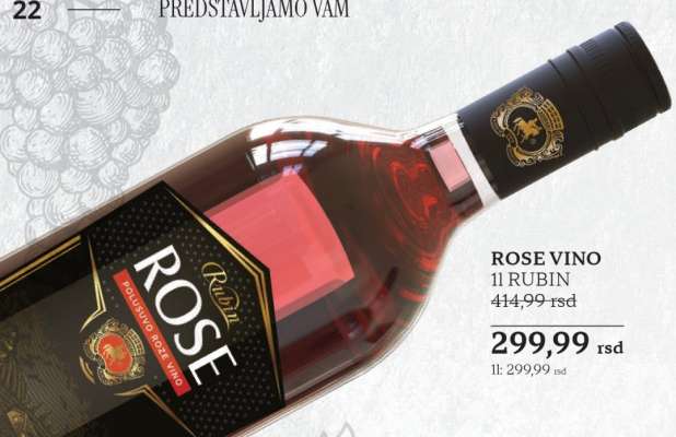 ROSE VINO 1l RUBIN