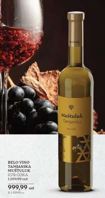 BELO VINO TAMJANIKA MUŠTULUK