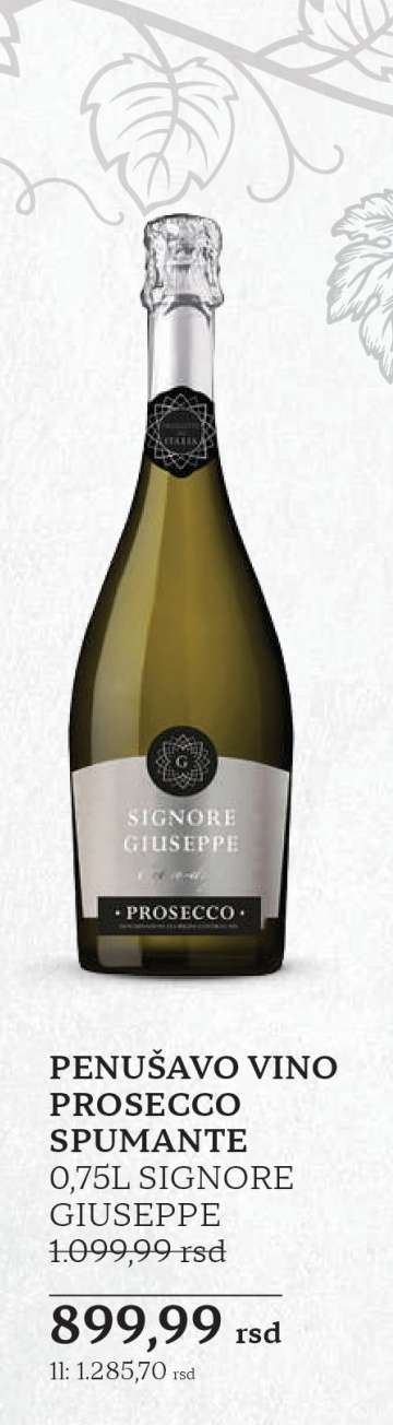 PENUŠAVO VINO PROSECCO SPUMANTE