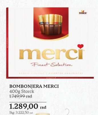 Bombonjera Merci