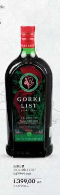 LIKER 1l GORKI LIST