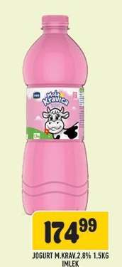 Jogurt Moja Kravica 2.8% 1.5kg