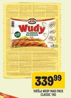 VIRŠLA WUDY MAXI PACK CLASSIC 1KG