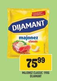 MAJONEZ CLASSIC 190G DIJAMANT