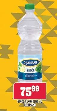 SIRĆE ALKOHOLNO 1L DIJAMANT