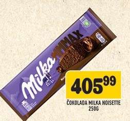 Čokolada Milka Noisette 250g