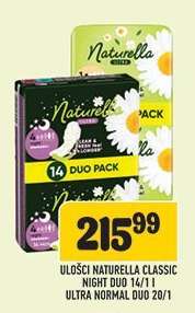 Ulošci Naturella Classic Night Duo 14/1 i Ultra Normal Duo 20/1