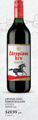 CRVENO VINO ŽDREPČEVA KRV