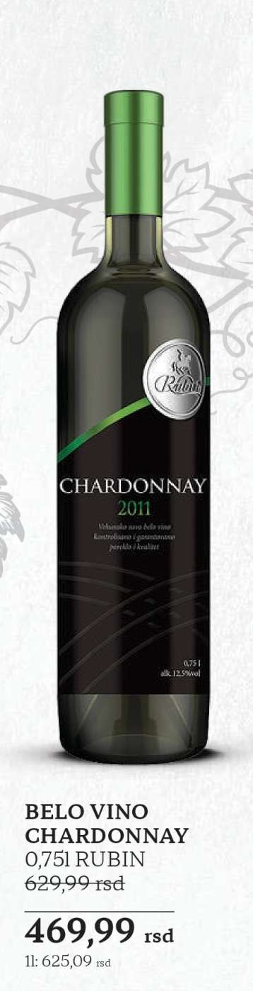 BELO VINO CHARDONNAY