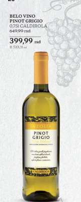 BELO VINO PINOT GRIGIO