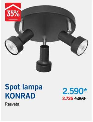 Spot lampa KONRAD