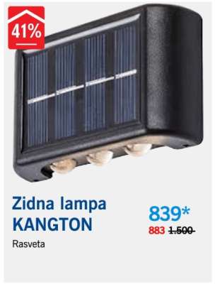 Zidna lampa KANGTON
