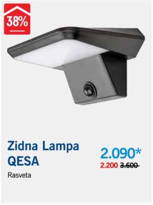 Zidna Lampa QESA