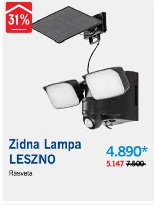 Zidna Lampa LESZNO