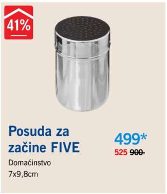 Posuda za začine FIVE