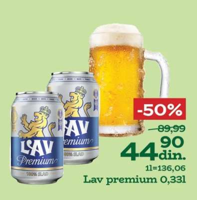 Lav premium 0,33l