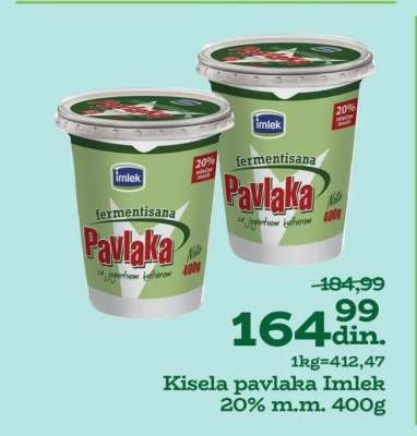 Kisela pavlaka Imlek