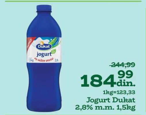 Jogurt Dukat