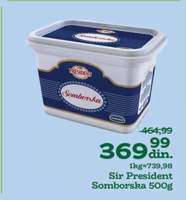 Sir President Somborska 500g