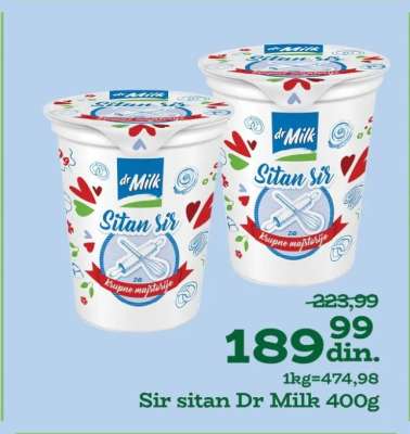 Sir sitan Dr Milk 400g