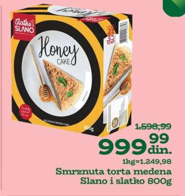 Smrznuta torta medena