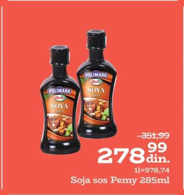 Soja sos Pemy 285ml