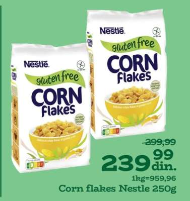 Corn Flakes Nestle, 250g