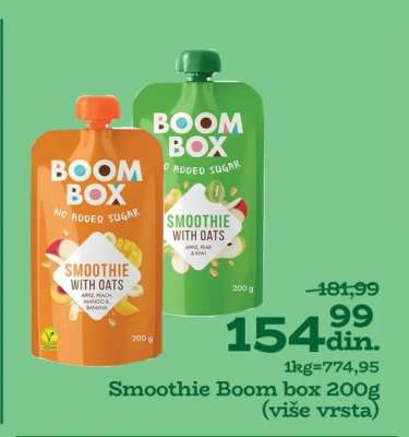 SMOOTHIE BOOM BOX, 200g