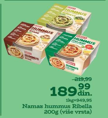 Namaz hummus Ribella