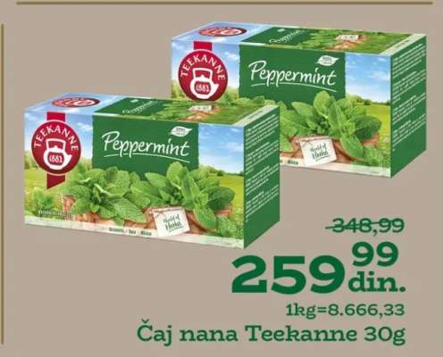 Čaj nana Teekanne 30g