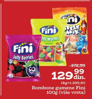 Bombone gumene Fini