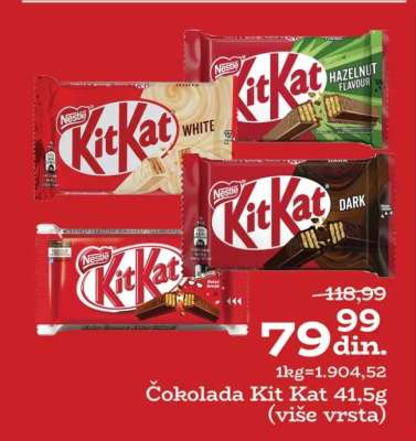 Čokolada Kit Kat 41,5g