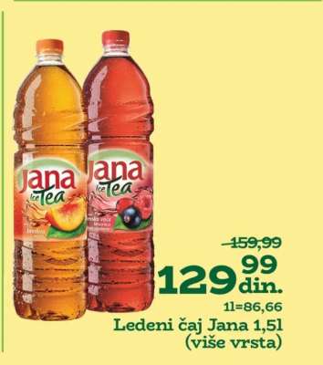 Ledeni čaj Jana 1,5l