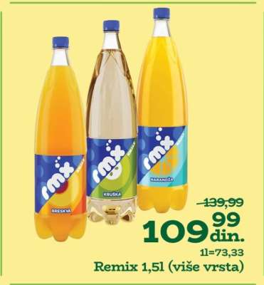 Remix 1,5l (više vrsta)