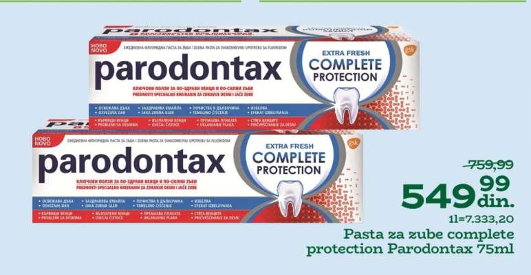 Pasta za zube complete protection Parodontax 75ml