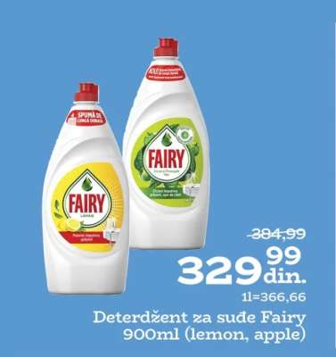 Deterdžent za sude Fairy