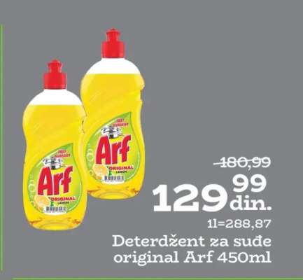 Deterdžent za sude original Arf 450ml