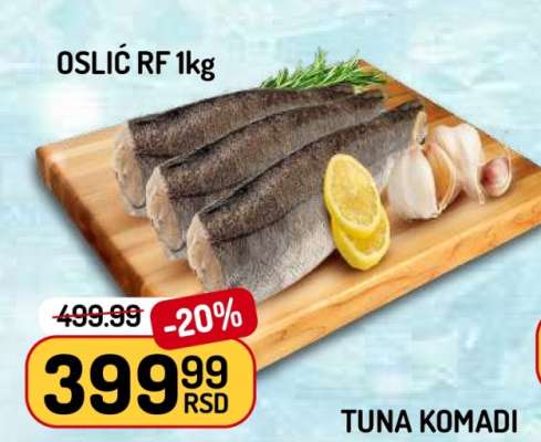 Oslić rf 1kg