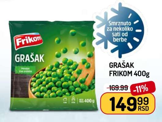 Grašak Frikom 400g