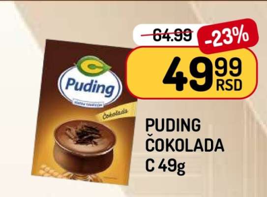 PUDING ČOKOLADA C 49g