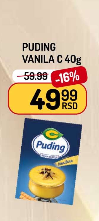 Puding vanila C 40g