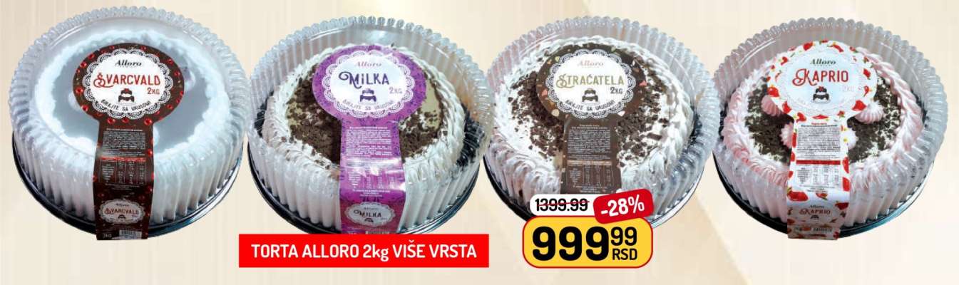 Torta Alloro 2kg