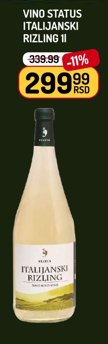 Vino Status Italijanski Rizling II