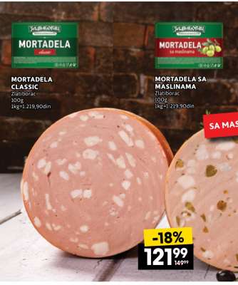 MORTADELA SA MASLINAMA