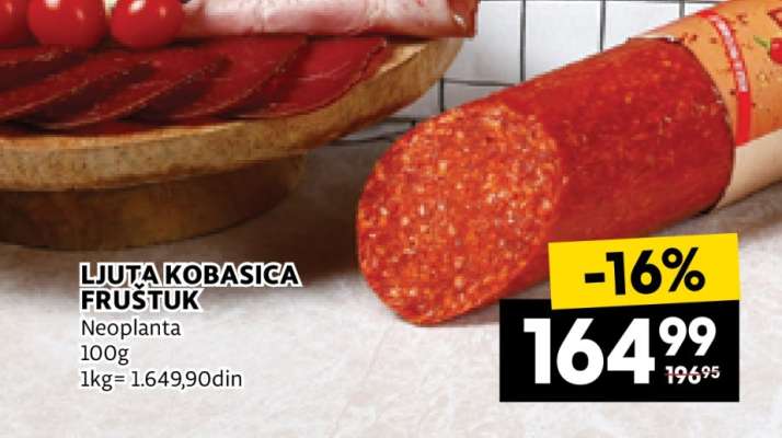 LJUTA KOBASICA FRUŠTUK