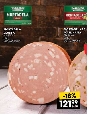 MORTADELA SA MASLINAMA