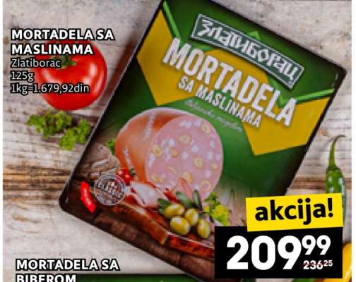 MORTADELA SA MASLINAMA